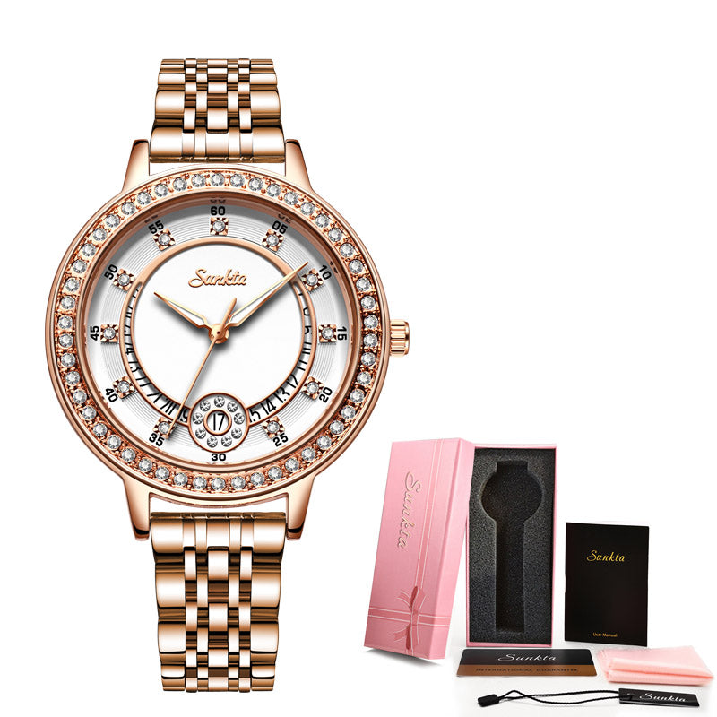 Women's Diamond Bracelet Watch