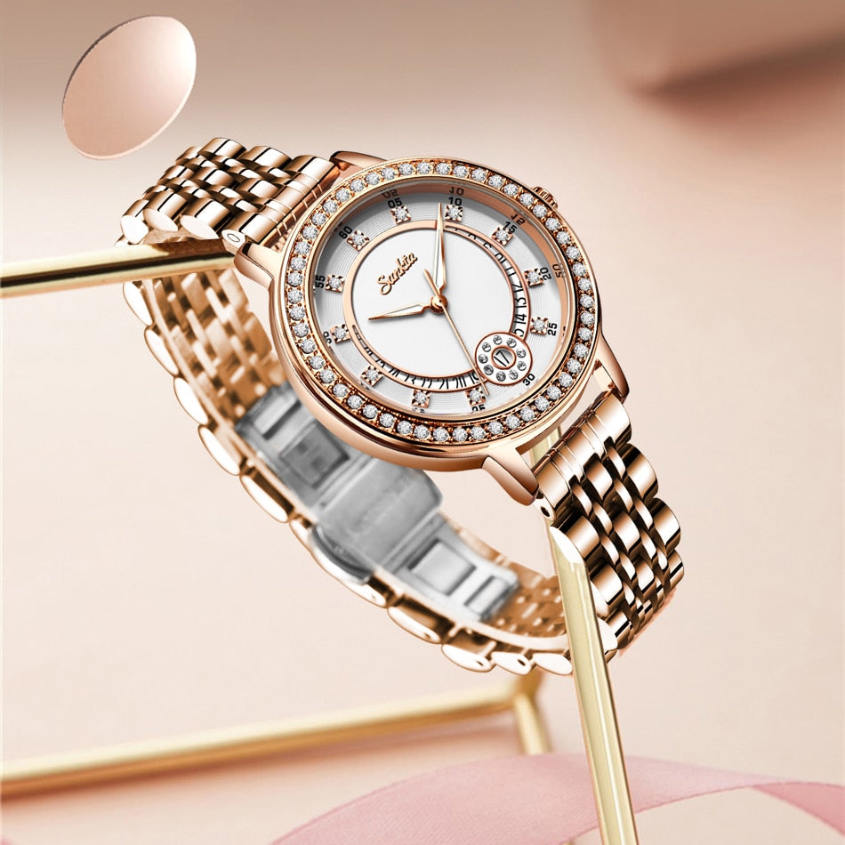 Women's Diamond Bracelet Watch