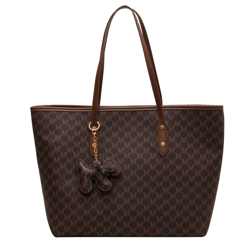 Ladies Trend Light Luxury Women's Bag Large Capacity Commuter Tote Shoulder Bag Handle Tote Bag