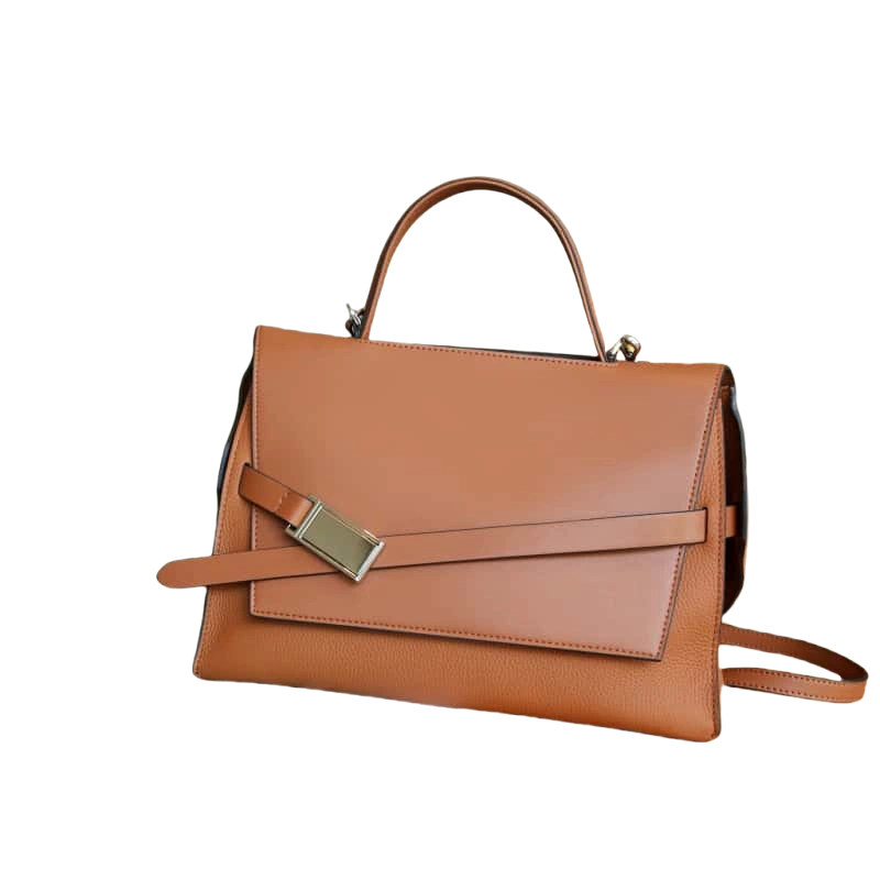 Women's Leather Tote Bag Hundred Bags Large Capacity Crossbody Bag Premium Feeling Shoulder Bag