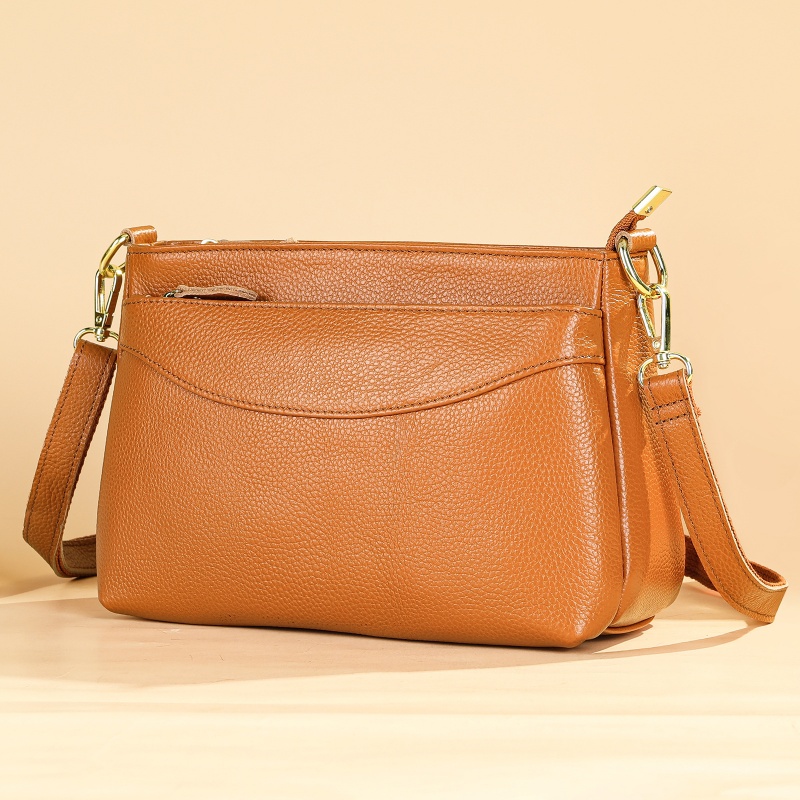 WESTAL large capacity leather women's bag handmade soft leather shoulder small bag head layer cowhide fashion leisure crossbody bag female