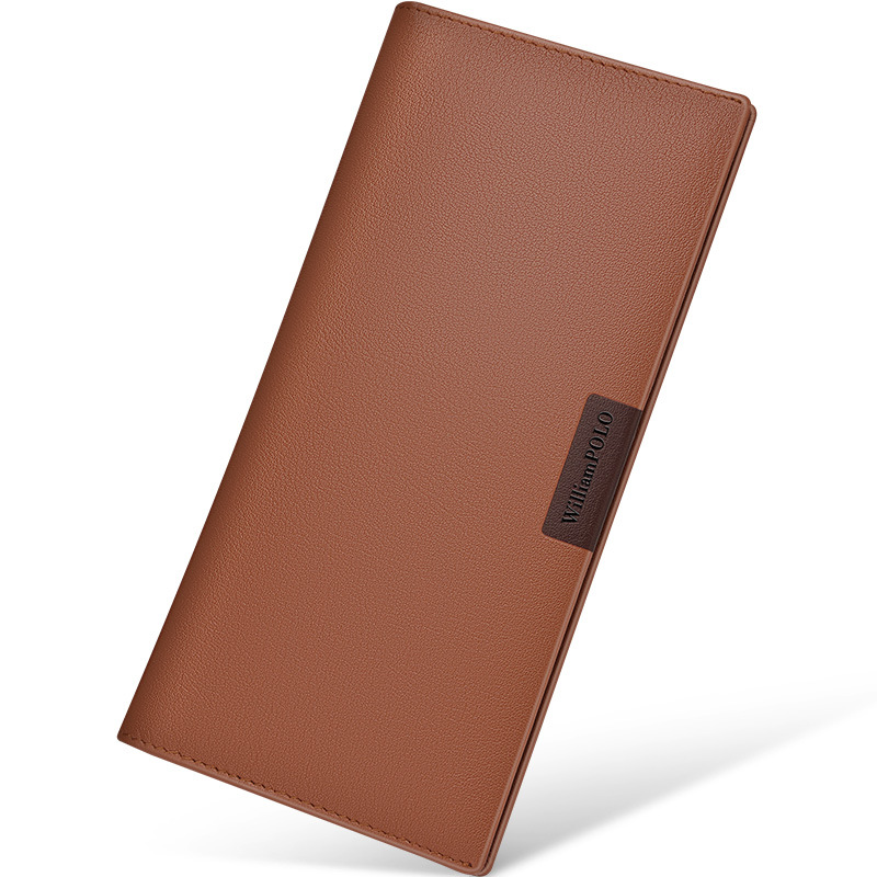 King Paul wallet men's thin wallet long men's wallet coin purse genuine leather wallet cowhide wallet wholesale